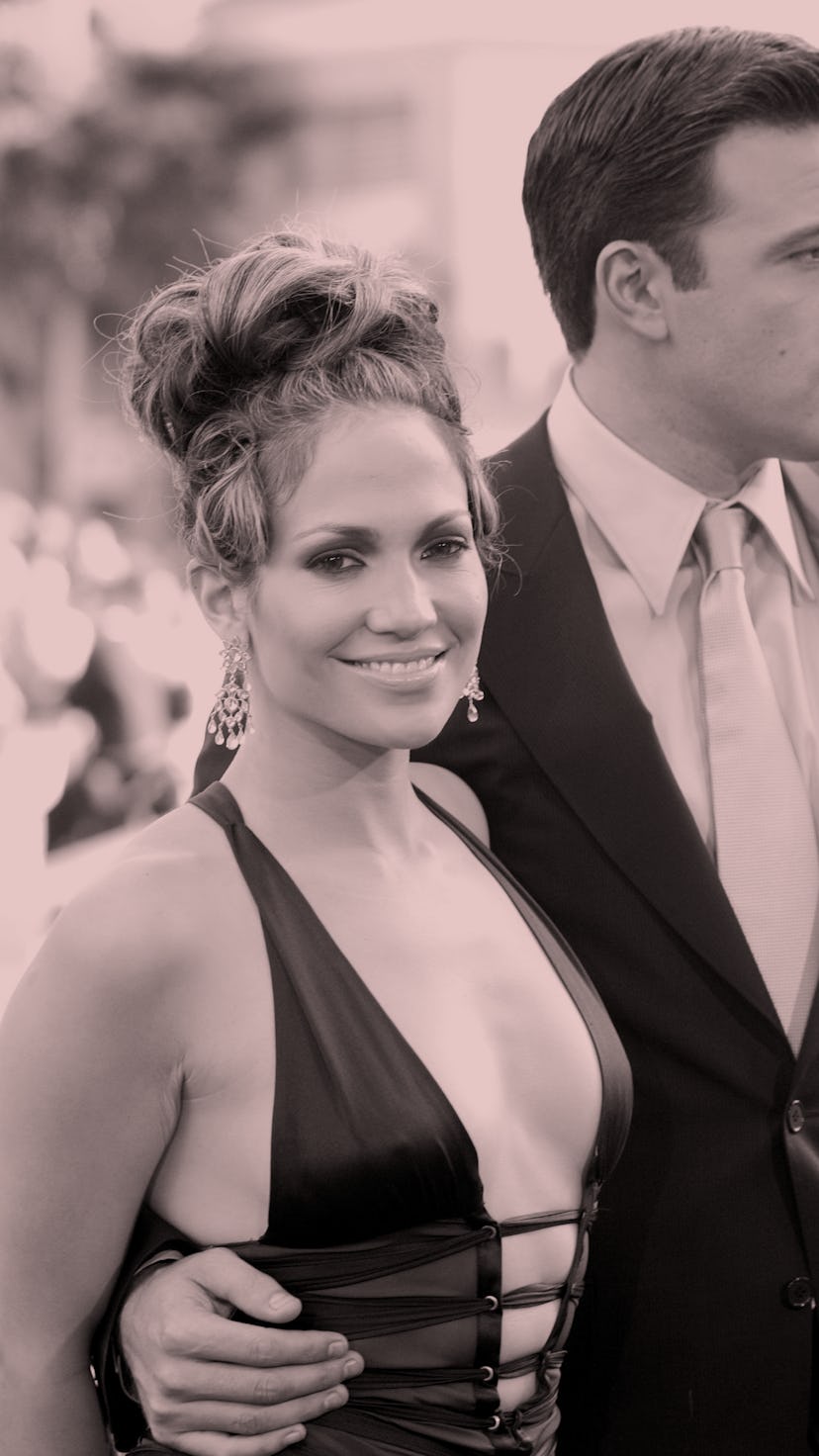 Jennifer Lopez & Ben Affleck during "Gigli" California Premiere at Mann National in Westwood, Califo...