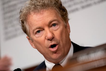 WASHINGTON, DC - JULY 20: Senator Rand Paul (R-KY) speaks at a Senate Health, Education, Labor, and ...