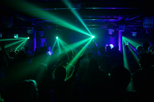 LONDON, ENGLAND - JULY 19: People dancing at Egg London nightclub in the early hours of July 19, 202...