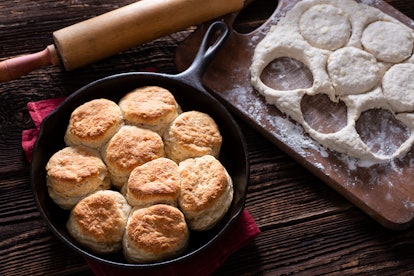 buttermilk biscuits that you can make when you have extra milk with this recipe.