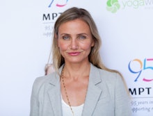 WOODLAND HILLS, CA - JUNE 10:  Cameron Diaz attends the MPTF Celebration for health and fitness at T...