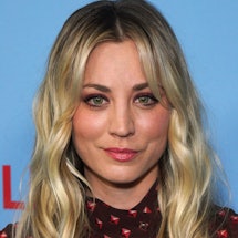 HOLLYWOOD, CALIFORNIA - SEPTEMBER 16:  Kaley Cuoco attends the LA premiere of Netflix's 'Between Two...