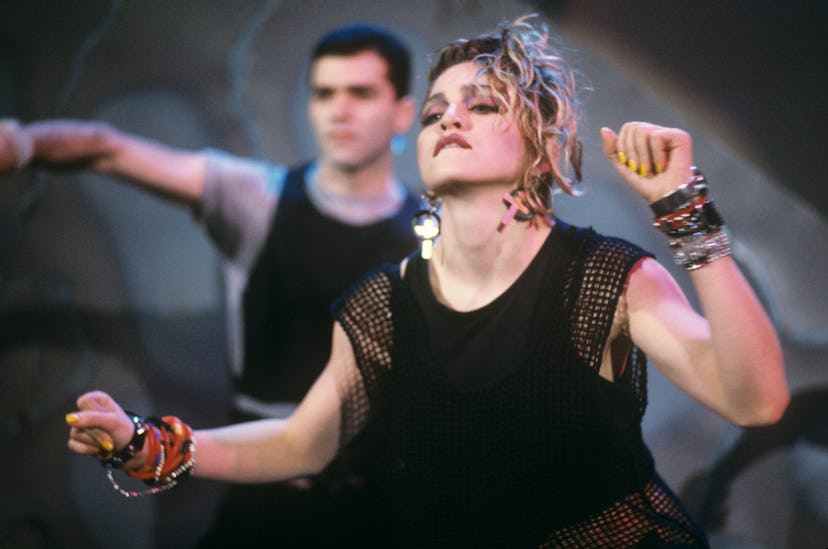 Madonna in March 1984 in Munich. 