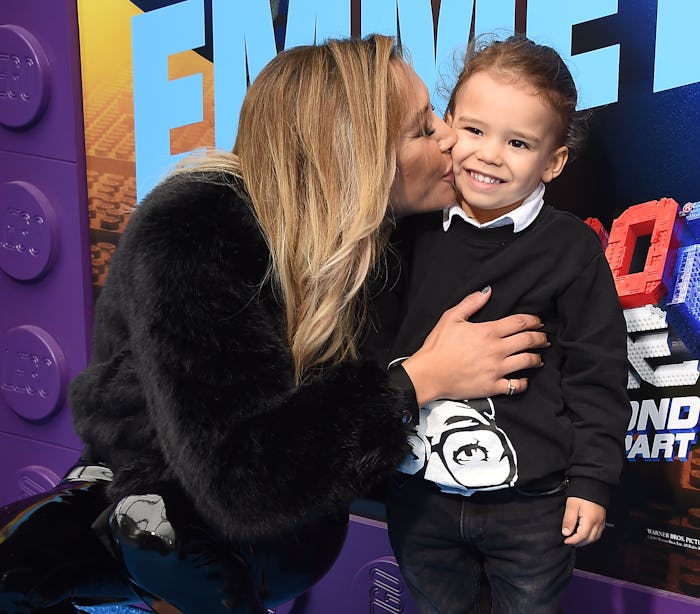 WESTWOOD, CA - FEBRUARY 02: Naya Rivera and Josey Hollis attend the premiere of Warner Bros. Pictur...