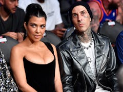 Travis Barker flew with Kourtney Kardashian for the first time since surviving his 2008 plane crash.
