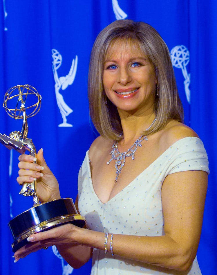 PASADENA, CA - SEPTEMBER 10: Barbra Streisand at the 47th Primetime Emmy Awards Show on September 10...