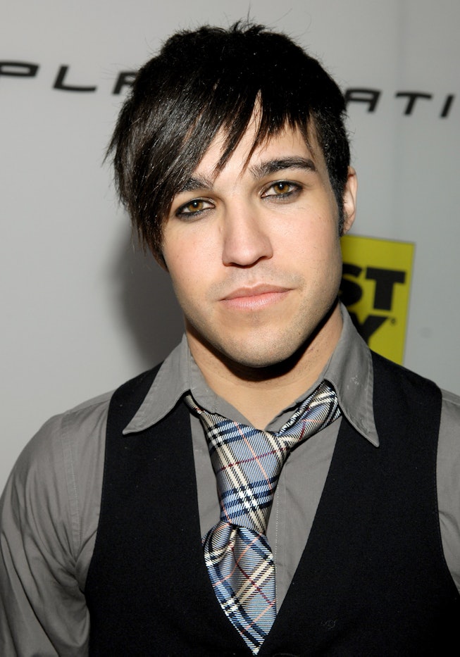 Pete Wentz during Best Buy Celebrates the Launch of the New Playstation 3 - Arrivals at Best Buy in ...