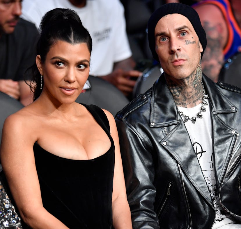 Travis Barker's Instagram about flying with Kourtney Kardashian is beyond adorable.