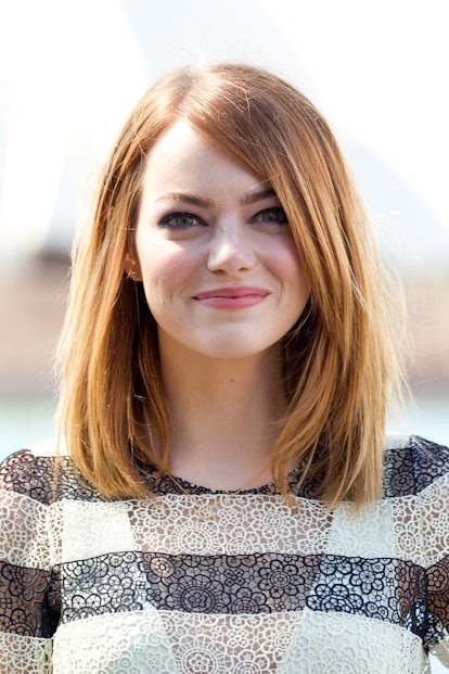 Emma Stone at "The Amazing Spider-Man 2: Rise Of Electro" photocall on March 20, 2014 in Sydney, Aus...