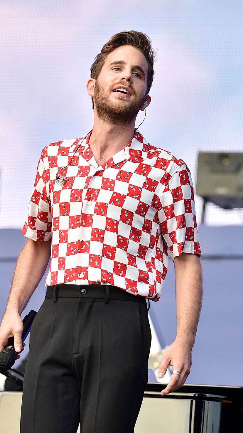 NEW YORK, NEW YORK - SEPTEMBER 28: Ben Platt performs onstage during the 2019 Global Citizen Festiva...