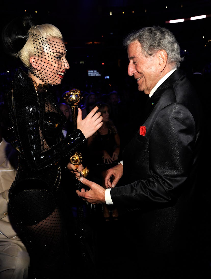 Lady Gaga and Tony Bennett in 2012.