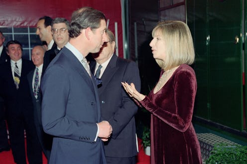 Prince Charles attends a show starring Barbra Streisand. 20th April 1994. (Photo by Kent Gavin/Mirro...