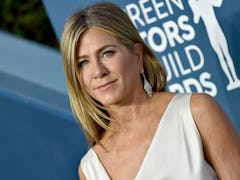 Jennifer Aniston's relationship history includes three engagements. 