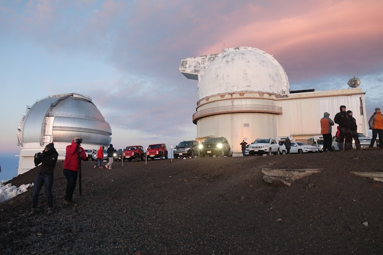 The summit of Mauna Kea, a dormant volcano on the Big Island of Hawaii, is a popular attraction for ...