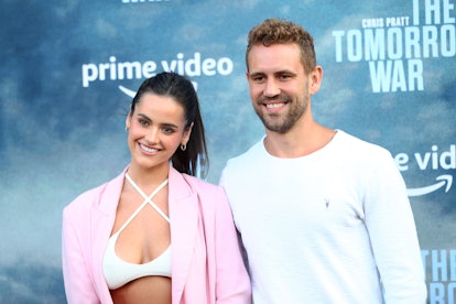 Nick Viall's favorite thing about his girlfriend Natalie Joy is her positive attitude.