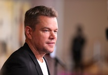NEW YORK, NEW YORK - JULY 26: Matt Damon attends the "Stillwater" New York Premiere at Rose Theater,...