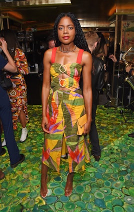 LONDON, ENGLAND - JULY 29:  Naomie Harris attends the launch of The Ivy Asia, Chelsea, on July 29, 2...