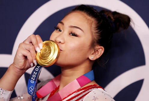 Sunisa Lee had gold medal-worthy nail art at the 2021 Olympics. Her acrylic tips garnered lots of ad...