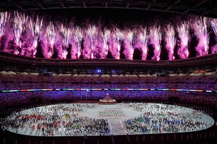 The 2021 Olympics Opening Ceremony for the Tokyo 2021 Olympic Games Olympic Stadium on Friday, July ...