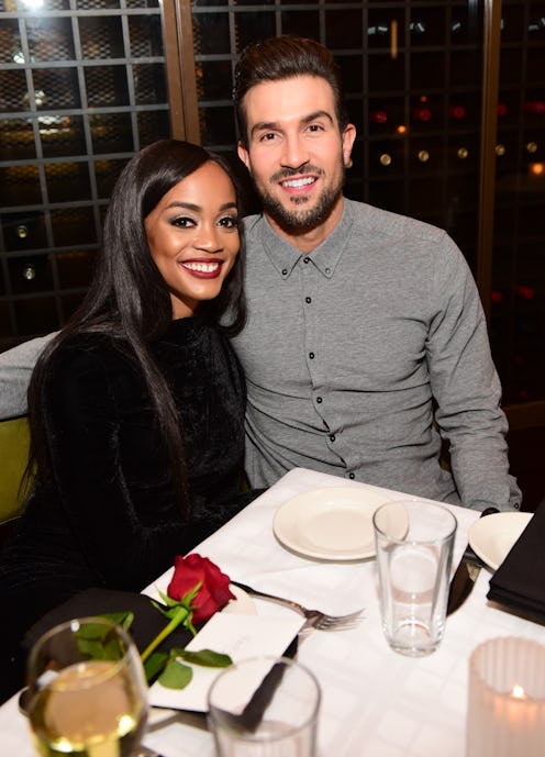 Former Bachelorette Rachel Lindsay and her husband Bryan Abasolo, one of the few couples from the fr...