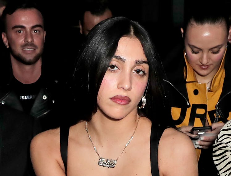 Lourdes Leon attends the Burberry Autumn/Winter 2020 show.