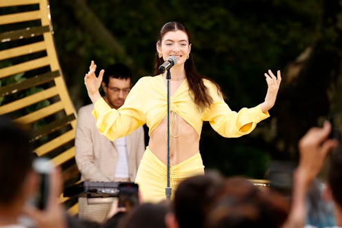NEW YORK, NEW YORK - AUGUST 20: Lorde performs at "Good Morning America's" Summer Concert Series at ...