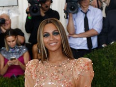 Beyonce Knowles attends 'Manus x Machina: Fashion In An Age Of Technology' Costume Institute Gala at...