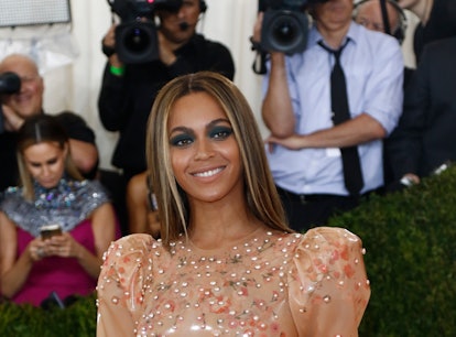 Beyonce Knowles attends 'Manus x Machina: Fashion In An Age Of Technology' Costume Institute Gala at...