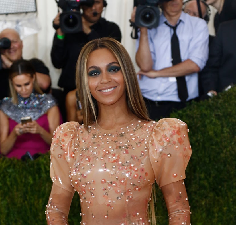 Beyonce Knowles attends 'Manus x Machina: Fashion In An Age Of Technology' Costume Institute Gala at...