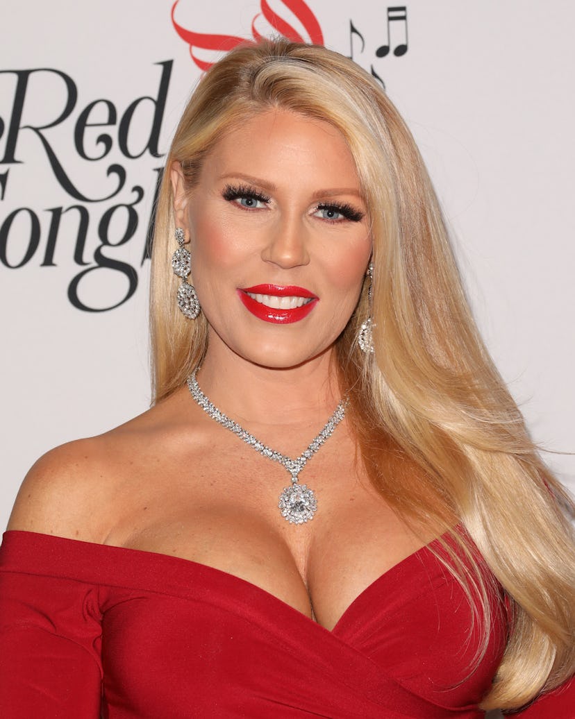 Gretchen Rossi attends Hilary Roberts birthday celebration and the Red Songbird Foundation launch pa...