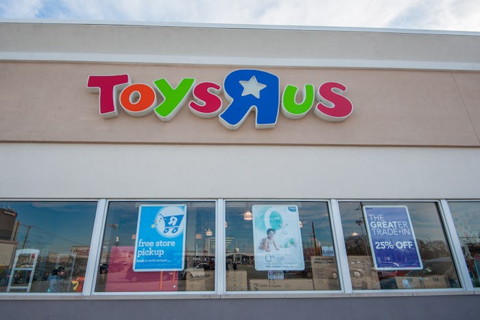 A Toys R Us and Babies R Us combination store is seen in North Riverside, IL on March 10, 2018. Toys...