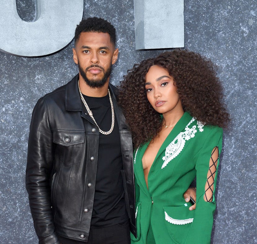 LONDON, ENGLAND - SEPTEMBER 04: Andre Gray and Leigh-Anne Pinnock attend the "Top Boy" UK Premiere a...