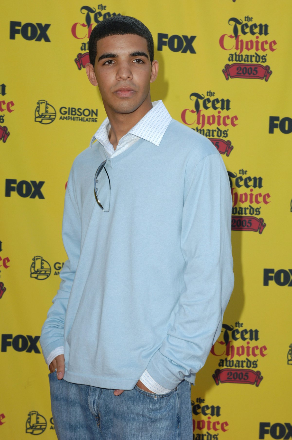 Aubrey Graham de "Dégrassi" pendant 2005 Teen Choice Awards - Arrivées au Gibson Amphitheatre à Univ...
