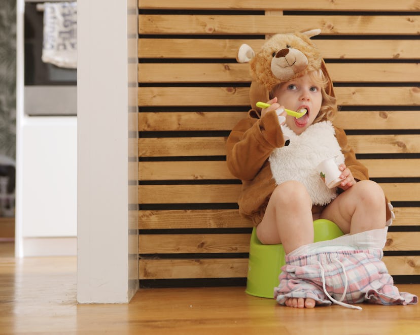 Try these potty training hacks when you're desperate.