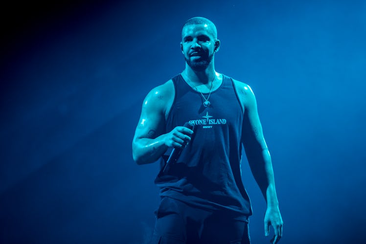 Copenhagen, Denmark. 07th, March 2017. The Canadian singer, songwriter and rapper Drake performs a l...