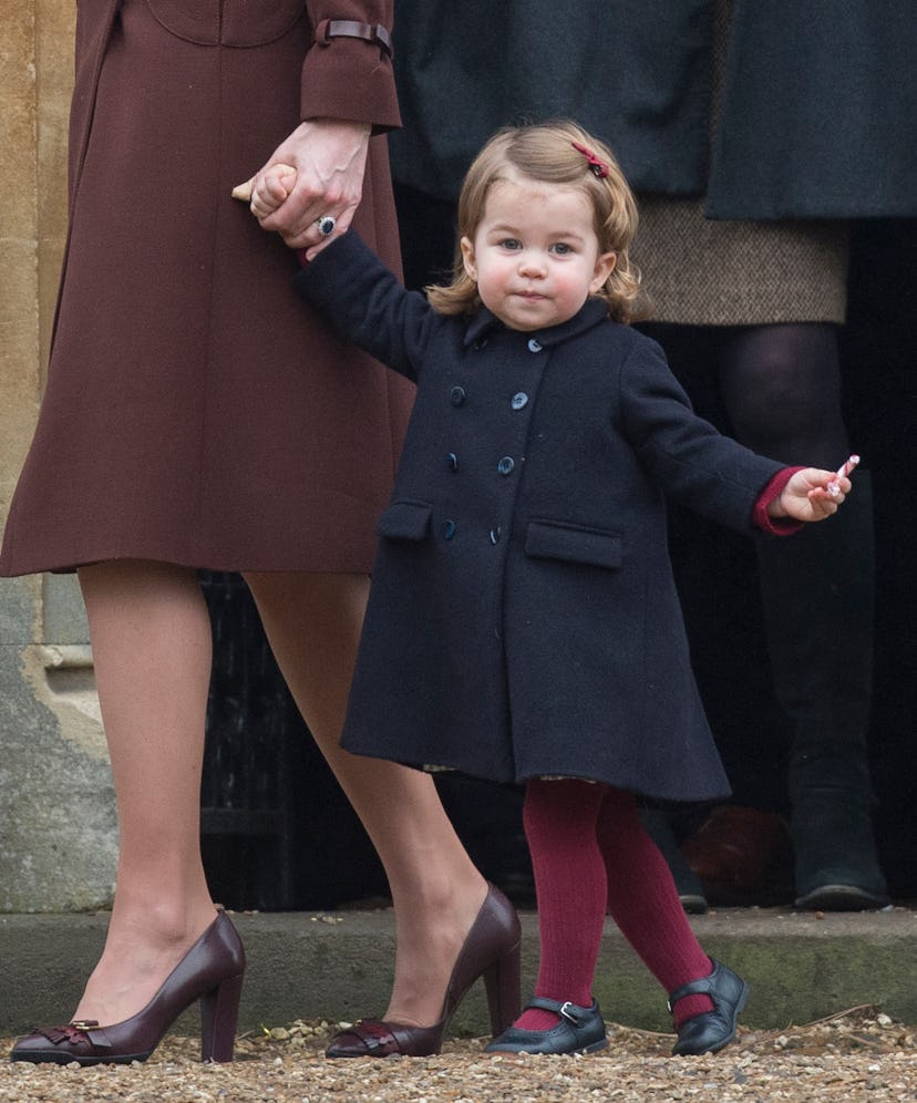 Princess Charlotte is ready for Christmas.