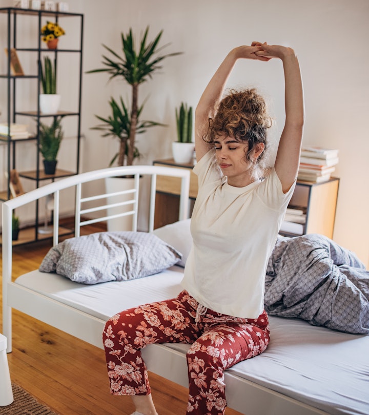 These 10 gentle stretches to do before you get out of bed will start your day off right.