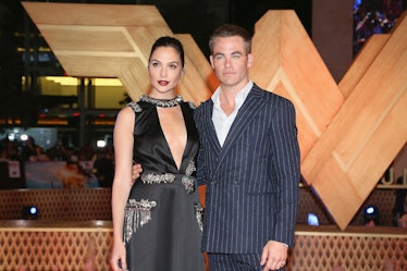 MEXICO CITY, MEXICO - MAY 27:  Actress Gal Gadot and actor Chris Pine attend the "Wonder Woman" Mexi...