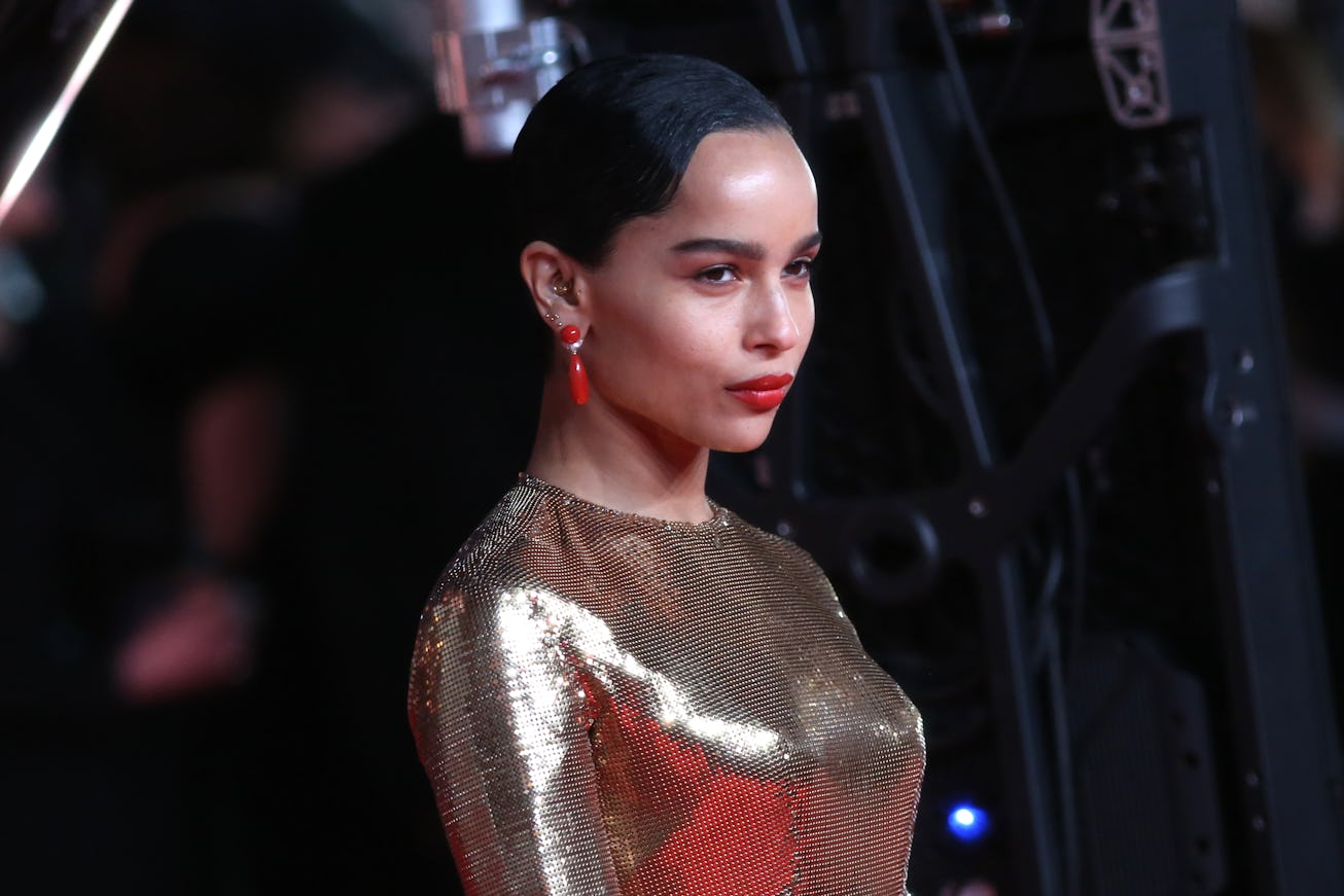 LONDON, ENGLAND - FEBRUARY 02: Zoe Kravitz attends the EE British Academy Film Awards 2020 at Royal ...