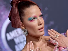 LOS ANGELES, CALIFORNIA - NOVEMBER 24: Halsey attends the 2019 American Music Awards at Microsoft Th...