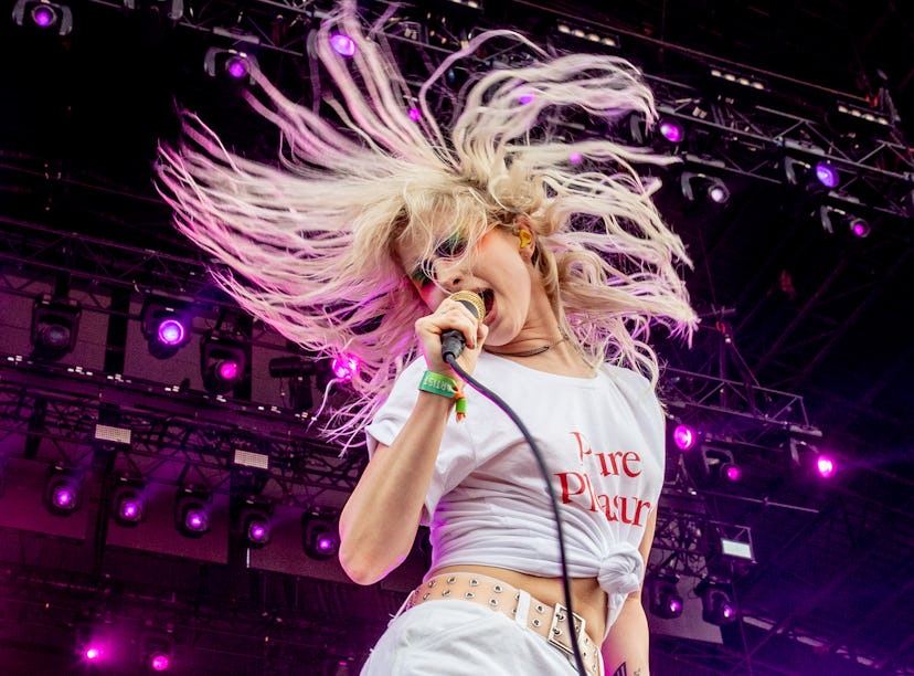 MANCHESTER, TN - JUNE 08:  Hayley Williams of Paramore performs during the Bonnaroo Music and Arts F...