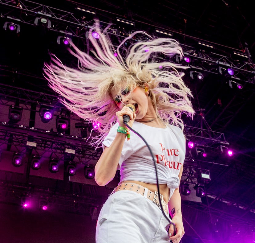 MANCHESTER, TN - JUNE 08:  Hayley Williams of Paramore performs during the Bonnaroo Music and Arts F...