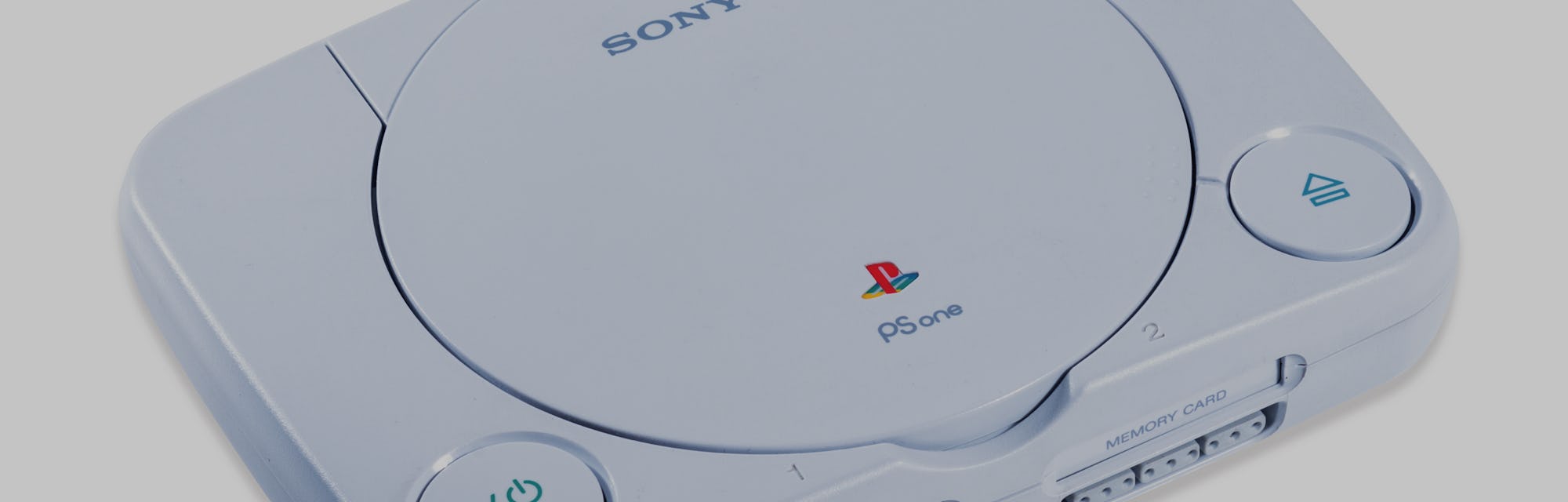 A 2000 Sony PlayStation (PS One model) home video game console, taken on June 19, 2018. (Photo by Ja...