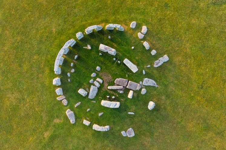 Stonehenge from above