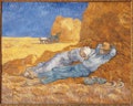 France, Ile de France, Paris, Muse dOrsay, RF1952-17. Whole artwork view. Sheaf sleeping yellow azur...