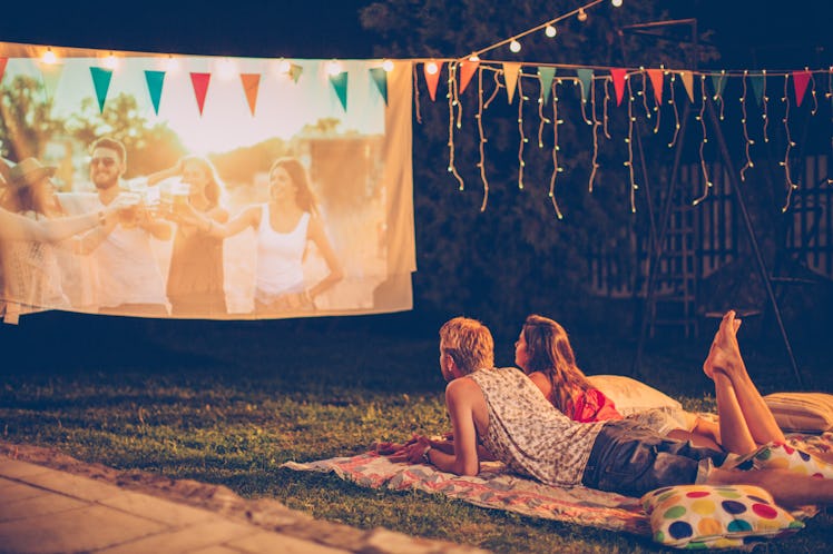 Enjoy an outdoor movie night by sharing the experience on Instagram with one of these captions.