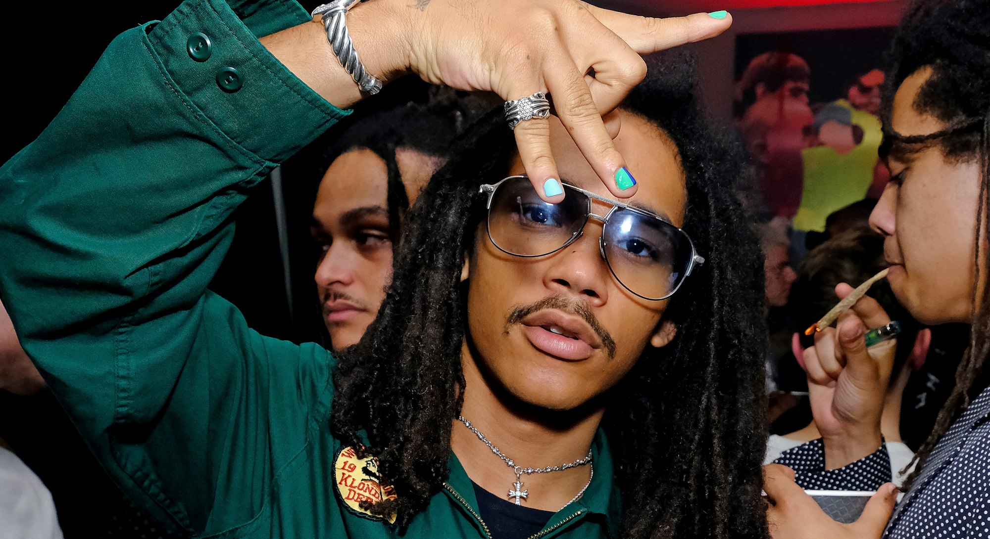 LONDON, ENGLAND - SEPTEMBER 13: Luka Sabbat attends the DIESEL x 'The Afters Club' party to celebrat...