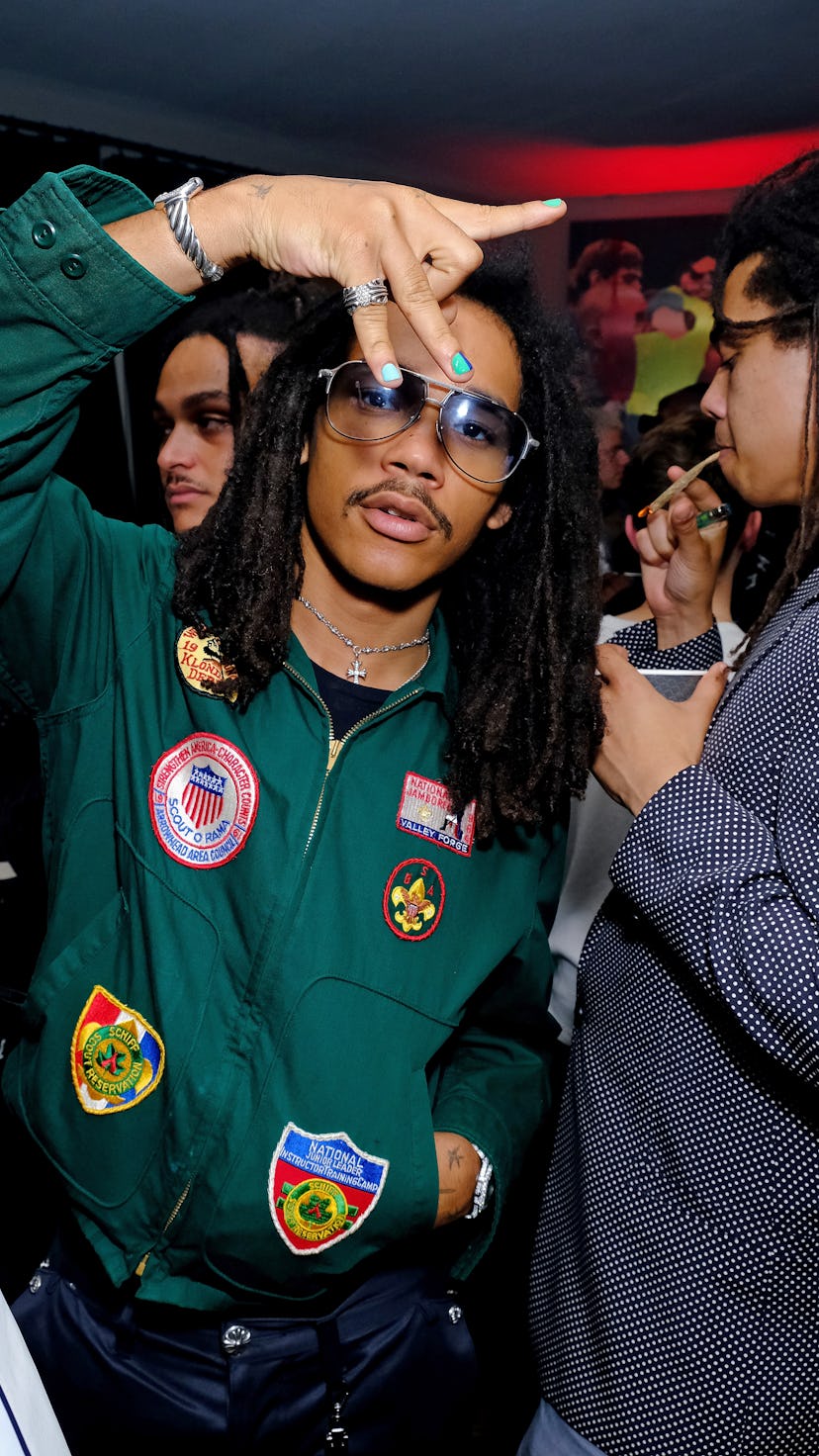 LONDON, ENGLAND - SEPTEMBER 13: Luka Sabbat attends the DIESEL x 'The Afters Club' party to celebrat...