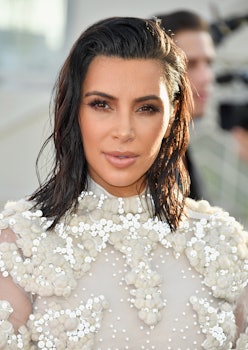 Kim Kardashian's Balenciaga Wedding Dress Was A Can't-Miss Moment