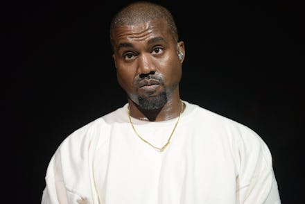 ANAHEIM, CA - JUNE 03:  Rapper Kanye West performs onstage at the Power 106 Powerhouse show at Honda...